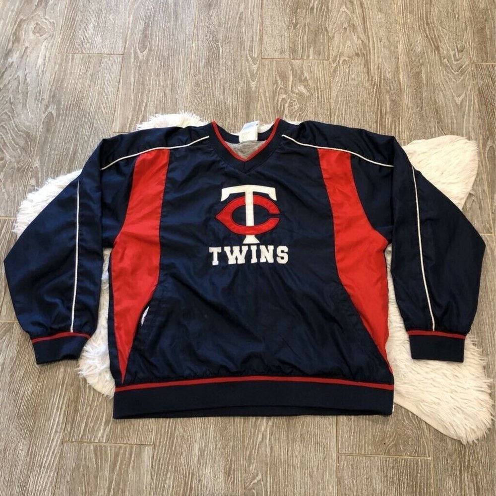 Minnesota Twins jacket boys Pullover Large